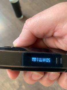 Fig. 2: Mix exposed to heated coil